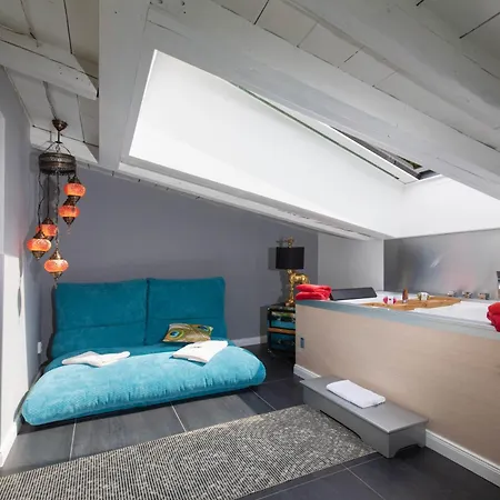 Appartamento Sanssouci Whg. Stylekuste Mit Kamin Und Whirpool *